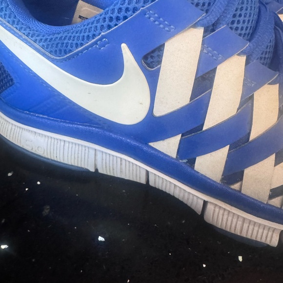 Nike Free Blue and White \